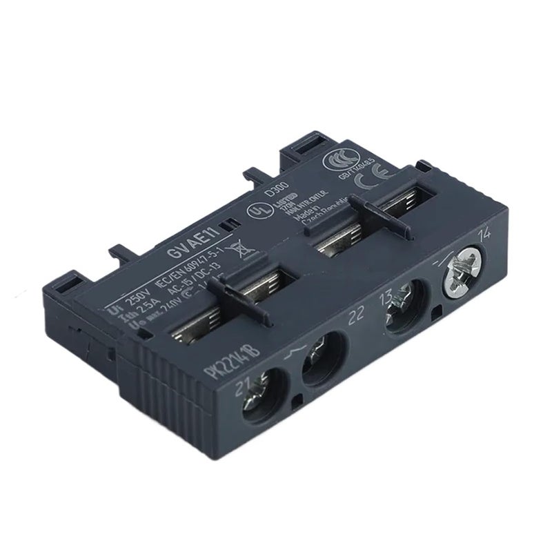 جيفان 11 قاطع الدائرة الجانبي للمحرك جهة الاتصال المساعدة جيفاي 11 جيفان 20 1NO 1NC - Image 5