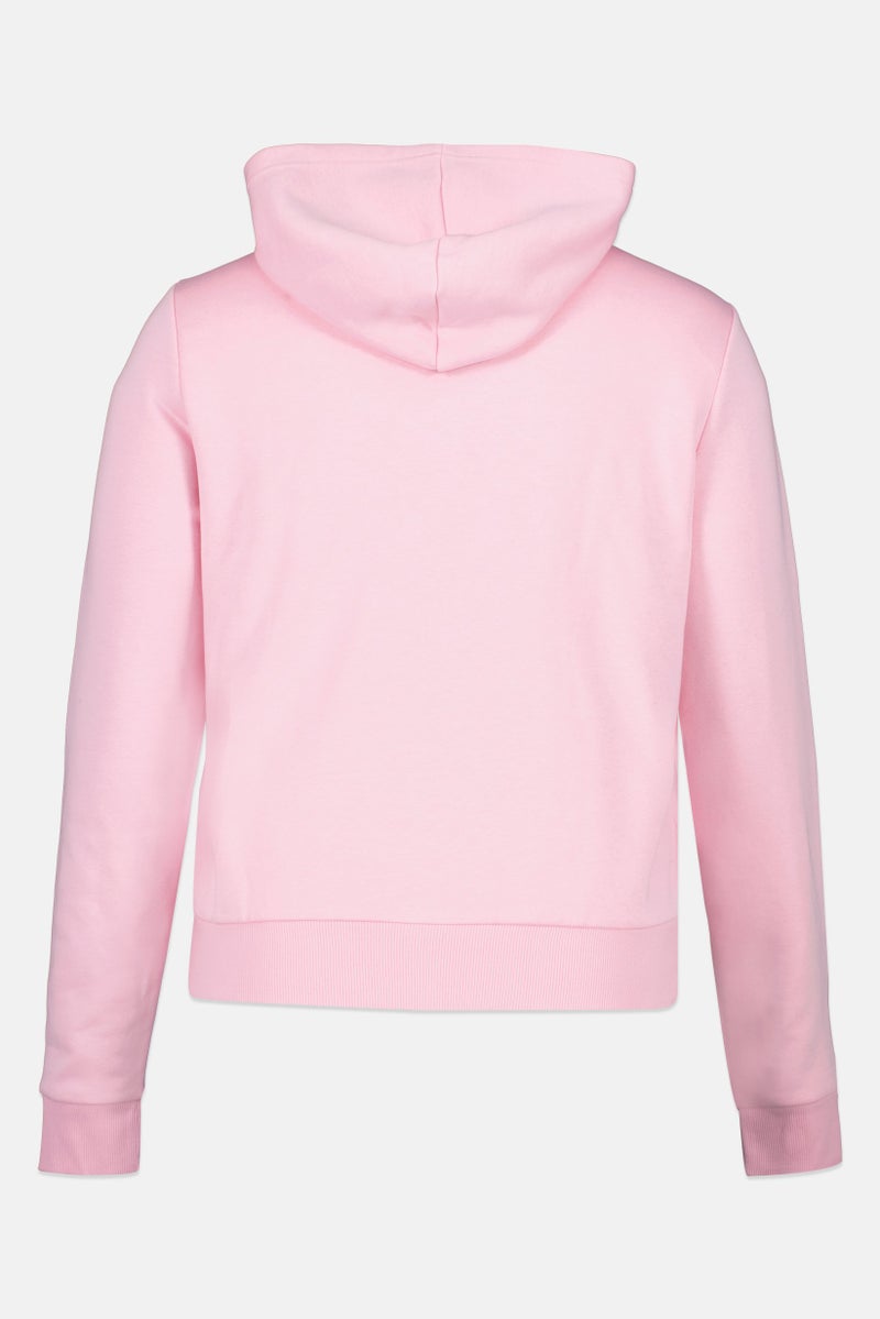 Reebok Women Plus Size Long Sleeve Outdoor Sweatshirt, Pink - Image 2