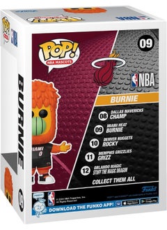 Funko Funko Pop! Basketball: NBA Mascots Miami Burnie Vinyl Figures  - Image 3