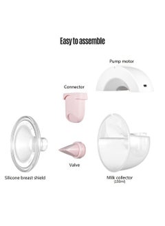 2 Packs Wearable Hands Free Electric Breast Pump Silent Invisible Breast Pump 3 Modes 9 Levels of Suction 150ML Large Capacity with 24mm Silicone Shield & Carrying Bag for Home Travel - pzsku/ZFB32B2E6FDC6693A7359Z/45/_/1724986033/3f169c38-d4e3-418a-850f-1deba845cbeb