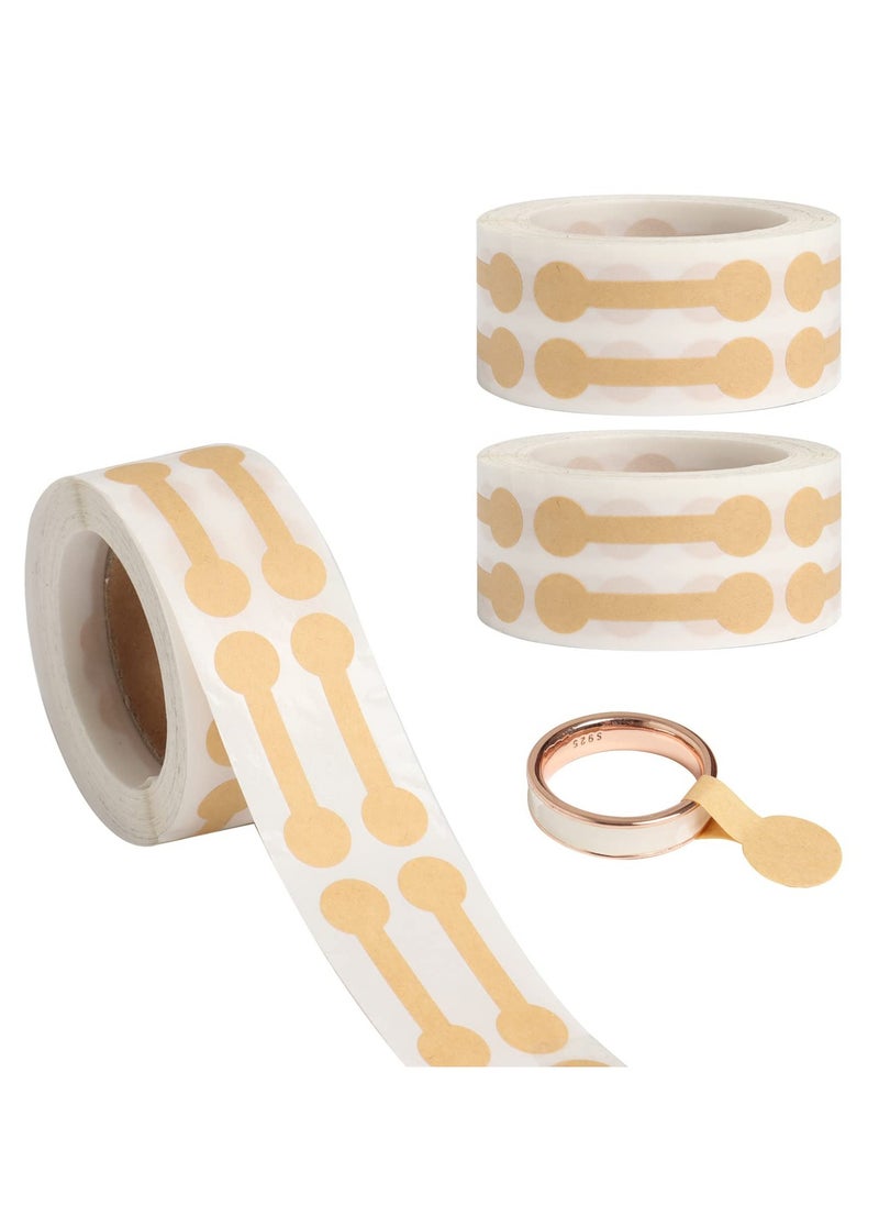 Excefore Jewelry Tags Blank 1500 pcs Barbell Jewelry Price Tags Self Adhesive Blank Price Indentification Tags Jewelry Price Tags Stickers Labels Suitable for Bracelet Ring Clothing Display  - Image 1