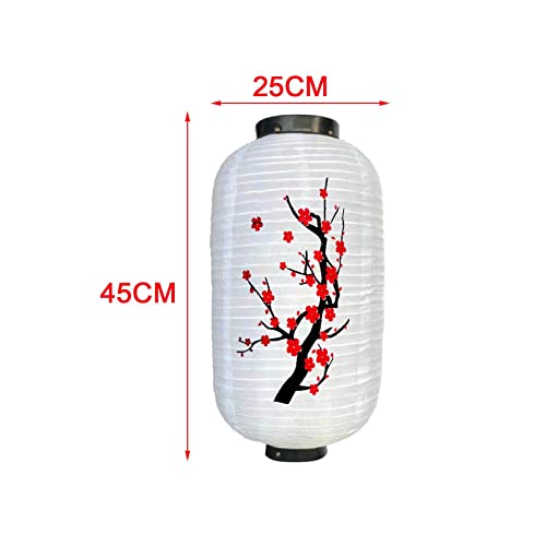 CALANDIS® Japanese Style Lantern Hanging for Spring Festival Restaurant Birthday White BodySmall Flower' - Image 3