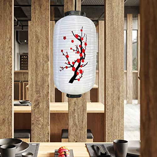 CALANDIS® Japanese Style Lantern Hanging for Spring Festival Restaurant Birthday White BodySmall Flower' - Image 4