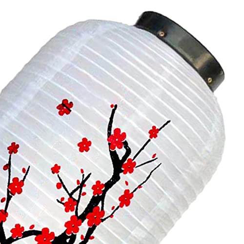 CALANDIS® Japanese Style Lantern Hanging for Spring Festival Restaurant Birthday White BodySmall Flower' - Image 2