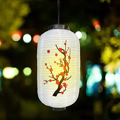 CALANDIS® Japanese Style Lantern Hanging for Spring Festival Restaurant Birthday White BodySmall Flower' - Image 5