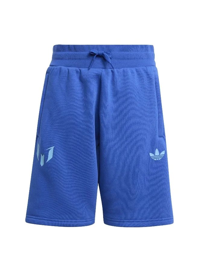 Adidas Adidas Messi Shorts Blue Shorts (1/2) Shorts For Kids