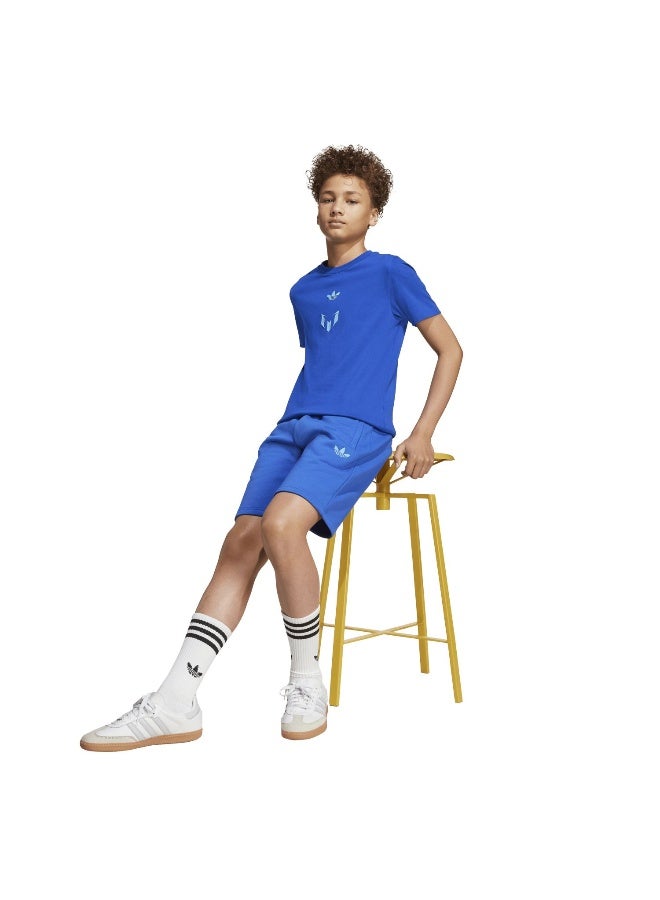Adidas Adidas Messi Shorts Blue Shorts (1/2) Shorts For Kids - Image 4
