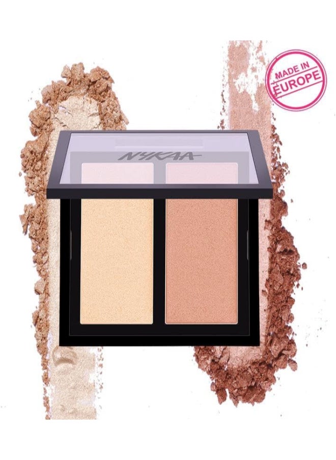 Nykaa - Glow Getter - Highlighting & Illuminating Duo - 24K Glam - 01 - Image 1