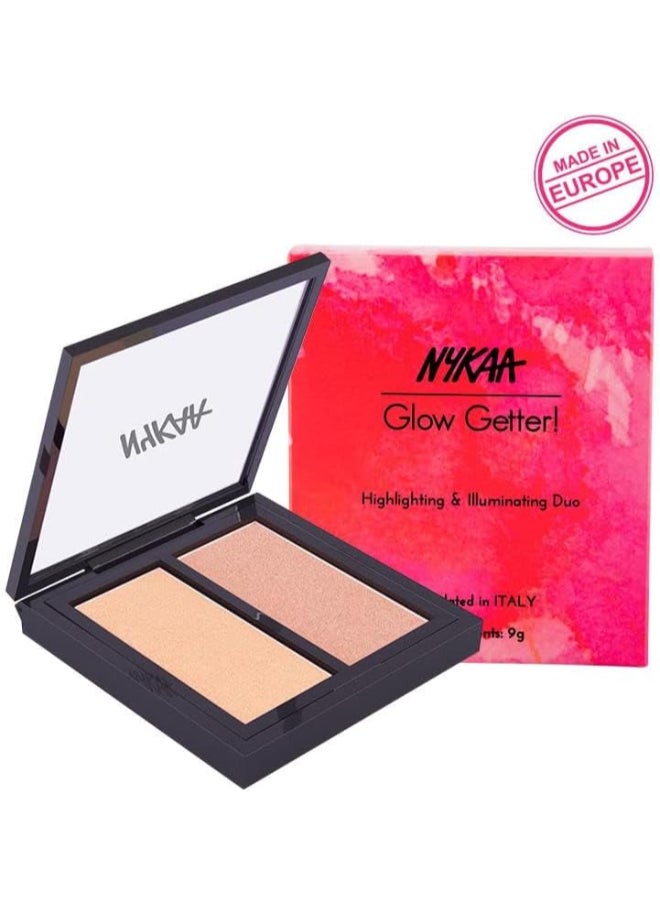 Nykaa - Glow Getter - Highlighting & Illuminating Duo - 24K Glam - 01 - Image 1