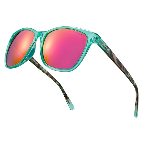 Jefoo Retro Polarized Sunglasses for Men women UV400 Protection for Driving Fishing Hiking Golf Outdoor Sport Glasses - Image 1
