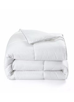 DubaiGallery 3 Pcs Set Collection Light Warmth White Down Alternative Comforter Duvet Insert, Corner Tabs, Queen Size 220*240CM  - Image 3