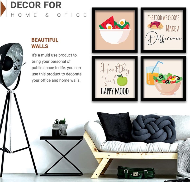KOTART Kitchen Wall Art Frames Set of 4 - Image 3