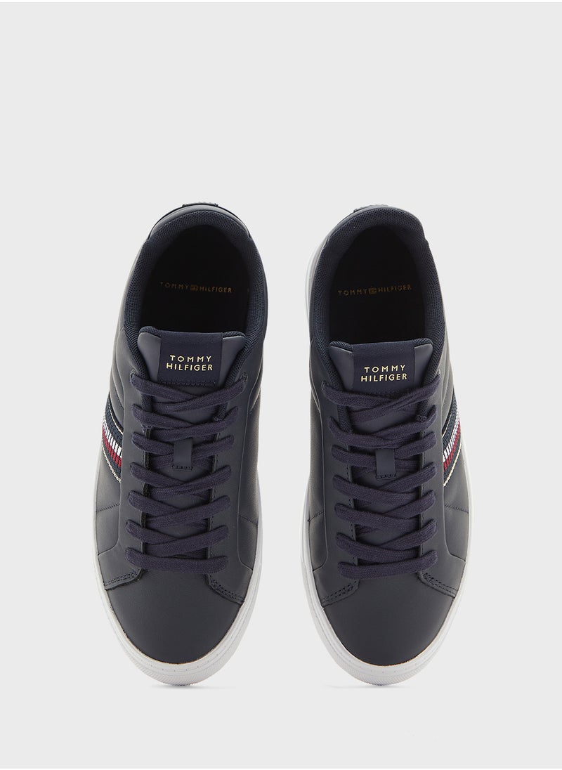 TOMMY HILFIGER Lace Up Low Top Sneakers  - Image 4