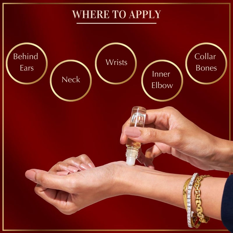 DUKHNI Sandalwood Attar Oil Set by Dukhni Arabian sandalwood perfume oils 3 assorted scents x 6ml Alcohol free Vegan Sandalia Collection Set for Gifting Chandan Prayer Oils Islamic Fragrances - Image 4