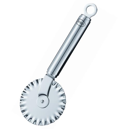 Rösle Stainless Steel Round-Handle Pastry Wheel - Image 1