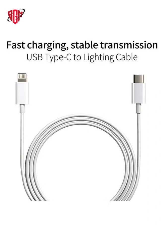 BGM - Phone 20W USB-C Power Adapter With Cable for iPhone 12 / iPhone 12 Pro max /12mini (iPhone 20W USB-C Power Adapter) - Image 1