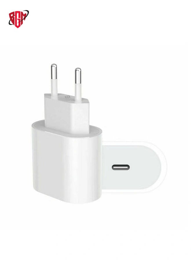 BGM - Phone 20W USB-C Power Adapter With Cable for iPhone 12 / iPhone 12 Pro max /12mini (iPhone 20W USB-C Power Adapter) - Image 1