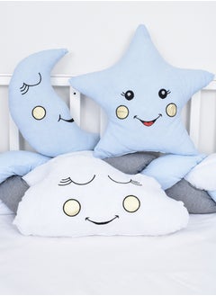 FUN MOMENT 6-Piece Baby Cot Bedspread With Snail Partitions  - Image 5