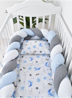 FUN MOMENT 6-Piece Baby Cot Bedspread With Snail Partitions  - Image 4