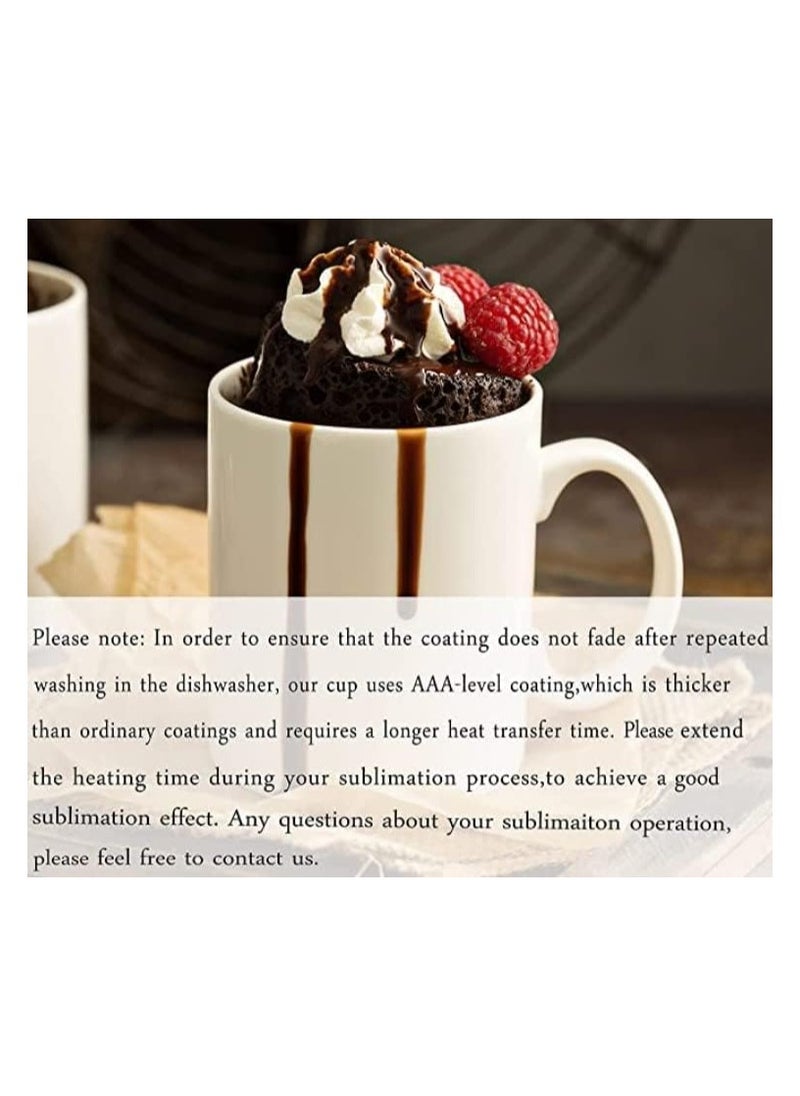 PRINTSHOP4ME - 36 pcs Blank sublimation mugs AAA Grade white cups with no pinholes for heat transfer sublimation printing or 3d sublimation printing - Image 1