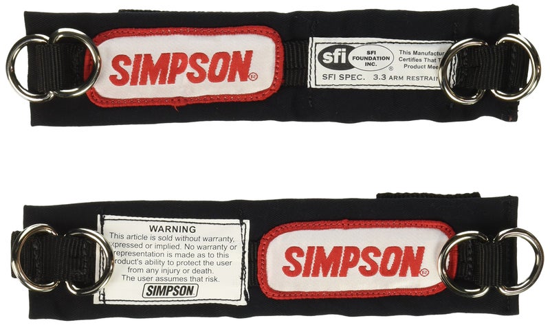 Simpson Racing 3600JBK Black Child Arm Restraint - Image 2