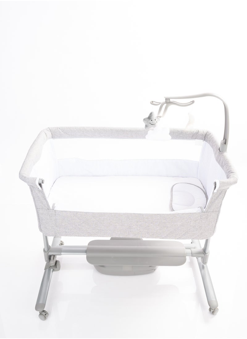 elphybaby Baby cot (vibration powered by electricity and batteries) next to the mother's bed  - Image 2