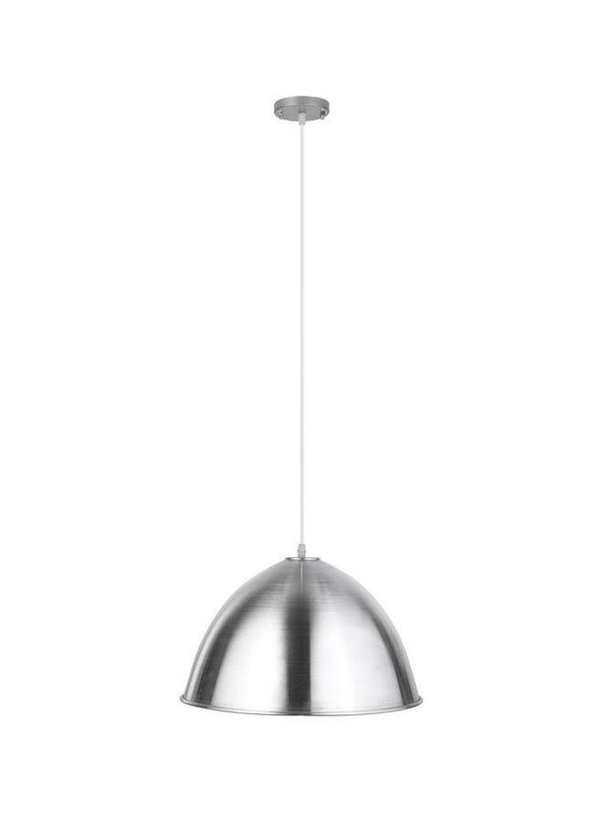 El Rawda Lighting Panji Ceiling Lamp -Single | modern decorative LED E27 pendant light ceiling lamp hanging | suitable for any room | Color: Silver | Size: 70x38x70 cm