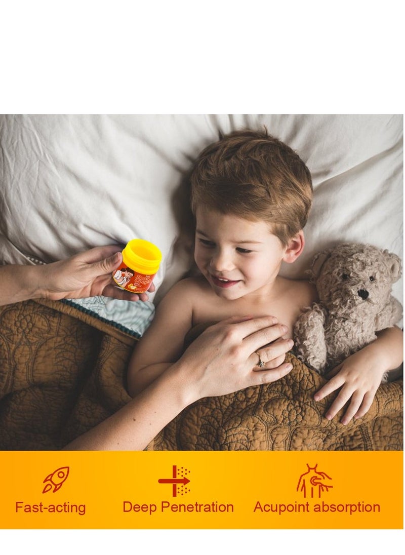 Sumifun مرهم تخفيف السعال بالكمثرى، مناسب للأشخاص ذوي الصحة شبه الجيدة الذين يعانون من السعال، البلغم، السعال والربو الناتج عن البرد 20غ - Image 4