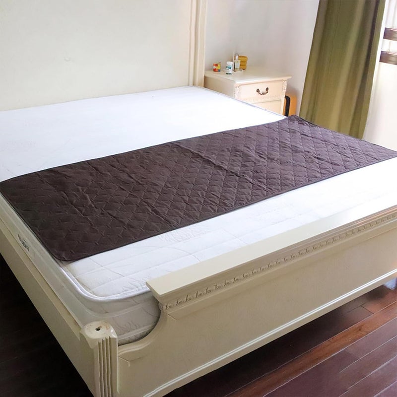 Couch Cover, Polyester Oxford Fabric Furniture Protector, Anti Slip Pet Cover, Ideal for Dogs, Cats, Sofa Bed & Picnic Mat, 75x180cm (Brown) - Image 2