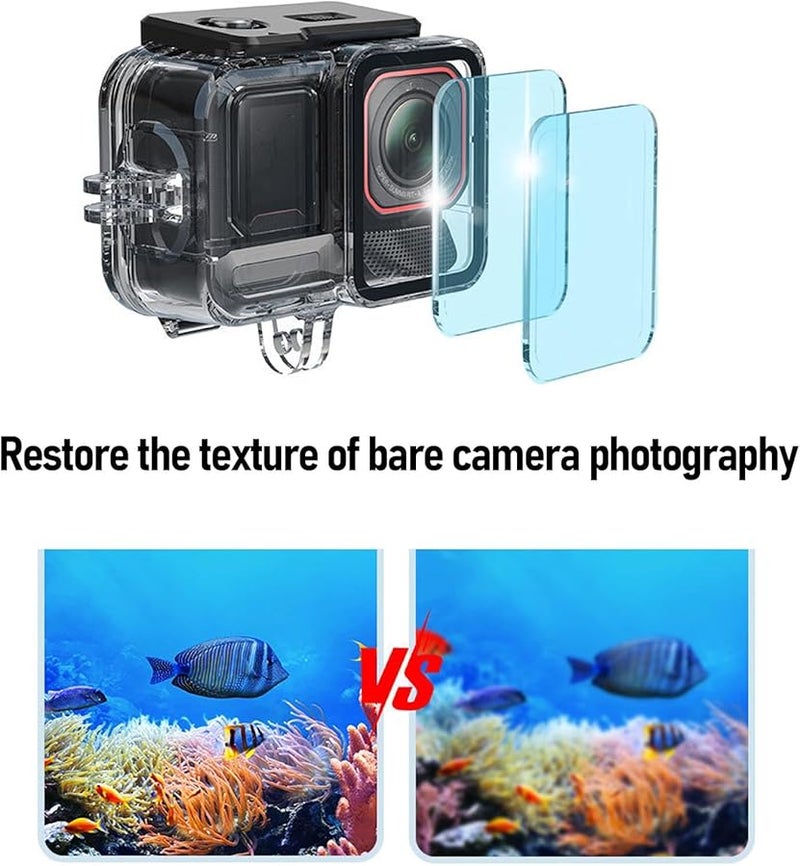 Vbestlife Ace Pro 2 Waterproof Dive Case 148Ft Depth Housing Cover - Image 5