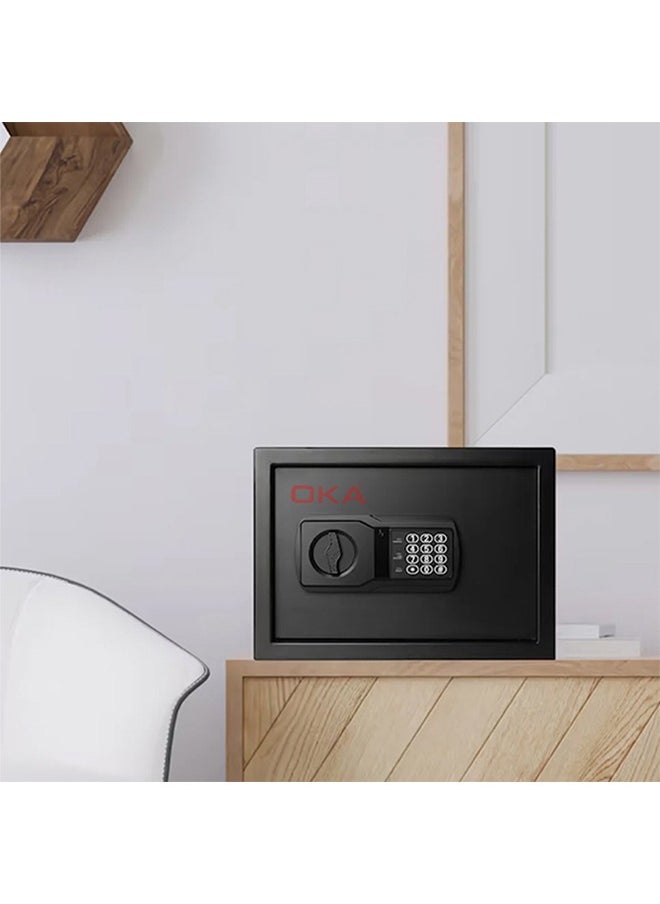OKA Oka Electronic Digital Fire and Theft Resistant Safe with Combination Lock / Weight 9.4kg /44E20  - Image 5