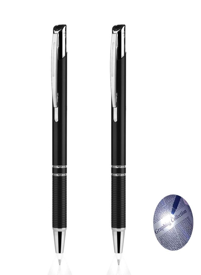 Penyeah Pen with Light, Light Up Flashlight Pen, LED Lighted Pens for Writing in The Dark 2pack - Father's Day Gifts for Dad Husband Men Women Birthday-White - Image 1