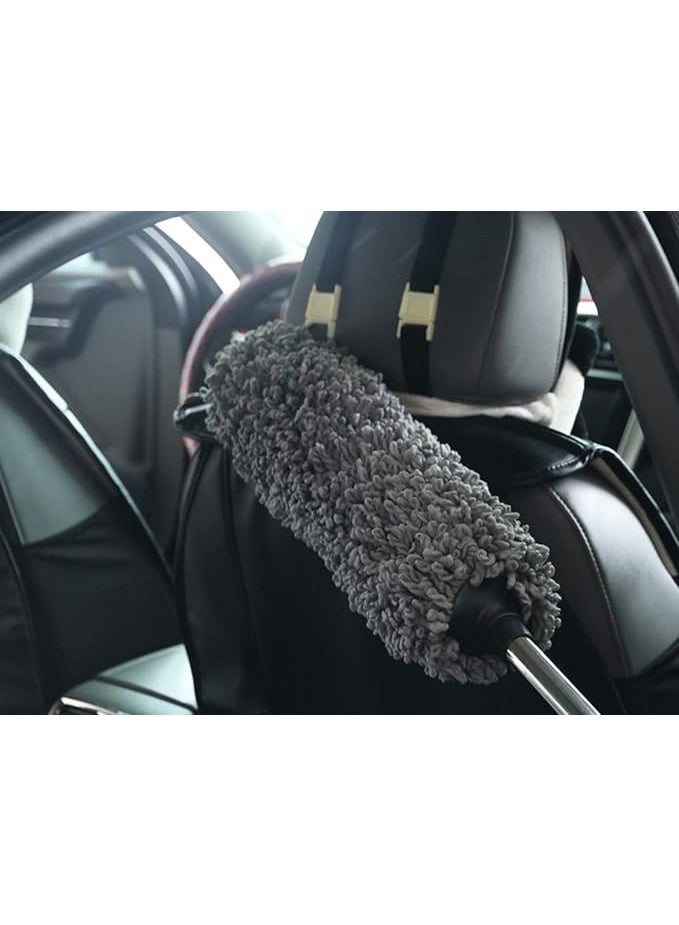 Lynacz Original Portable Dust Cleaning Microfiber Soft Car Duster Exterior and Interior Cleaning - Long, Unbreakable, and Retractable Handle - Image 5