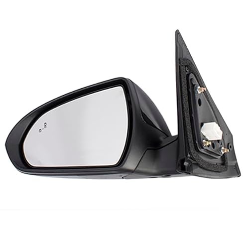 Brock Replacement Drivers Power Side View Mirror Heated w/Blind Spot Detection Compatible with 17-18 Elantra Sedan 87610F3020 - Image 2
