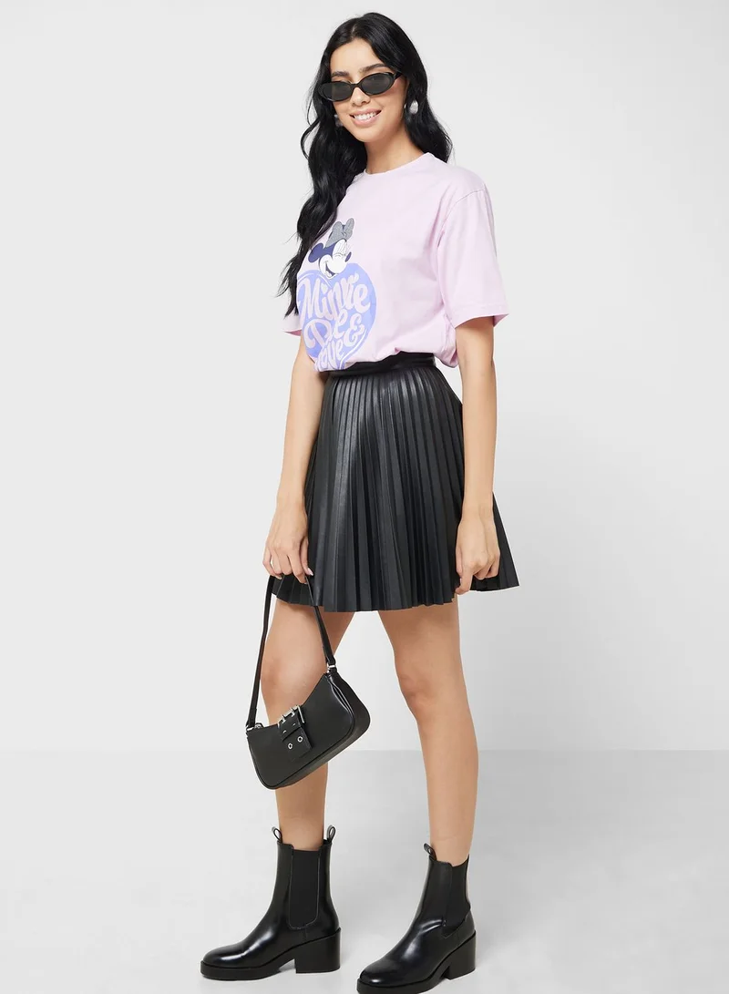 Disney Minnie Oversize Garment Dye T-Shirt