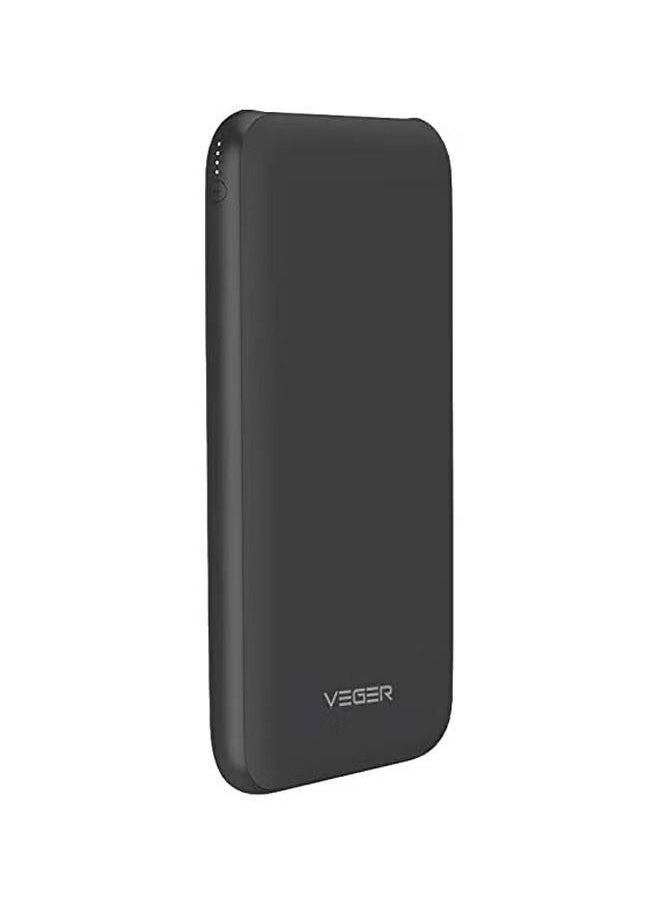 فيجير باور بانك بمنفذ USB مزدوج 25000 مللي أمبير، 10 وات، أسود/أبيض - Image 4