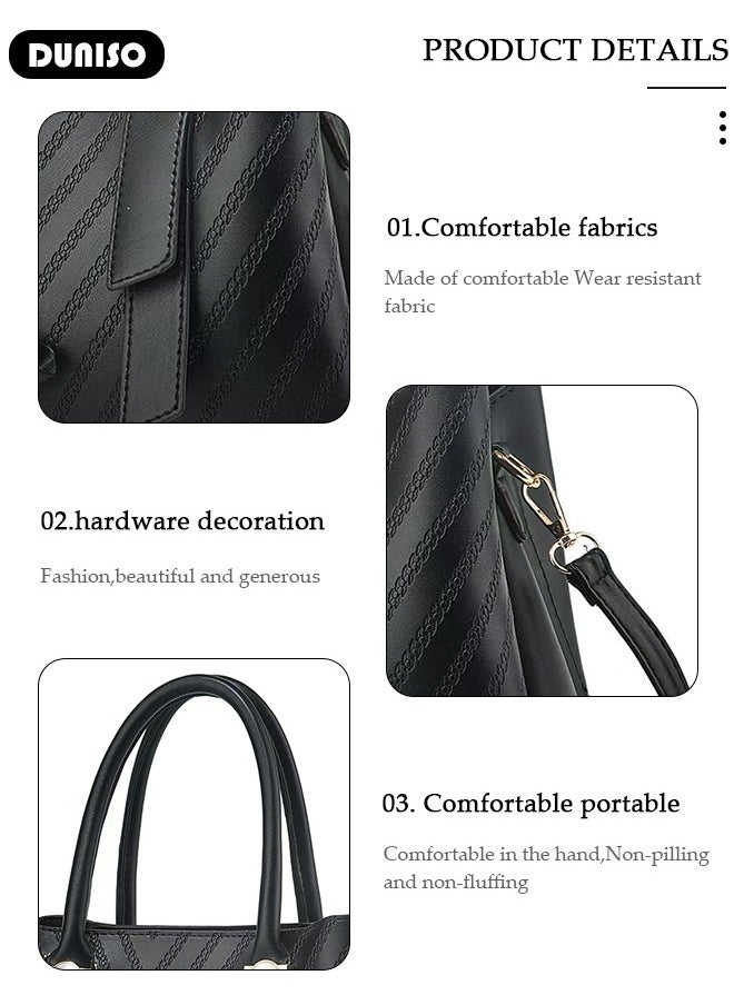 Elegant Women's Handbag,Crossbody Bag with Removable Shoulder Strap,Large Capacity Tote Bag Shoulder Bag Fashion Ladies Satchel Bag for Women/Ladies Office Travel Daily Bag - pzsku/ZFB340A6DA0EE31DC3F8BZ/45/1741656382/75c8d7cc-5dca-4985-8966-e4fde1eb6bd8