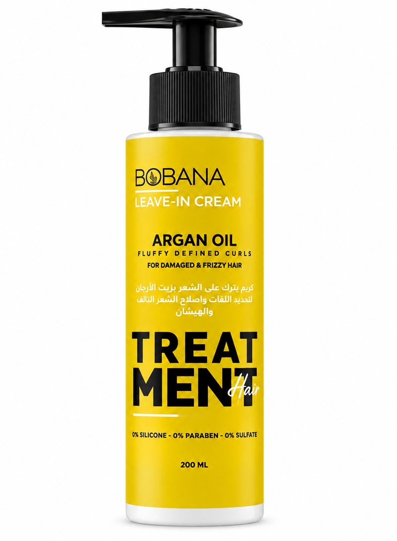 BOBANA Leave-in Cream with Argan Oil - Image 1