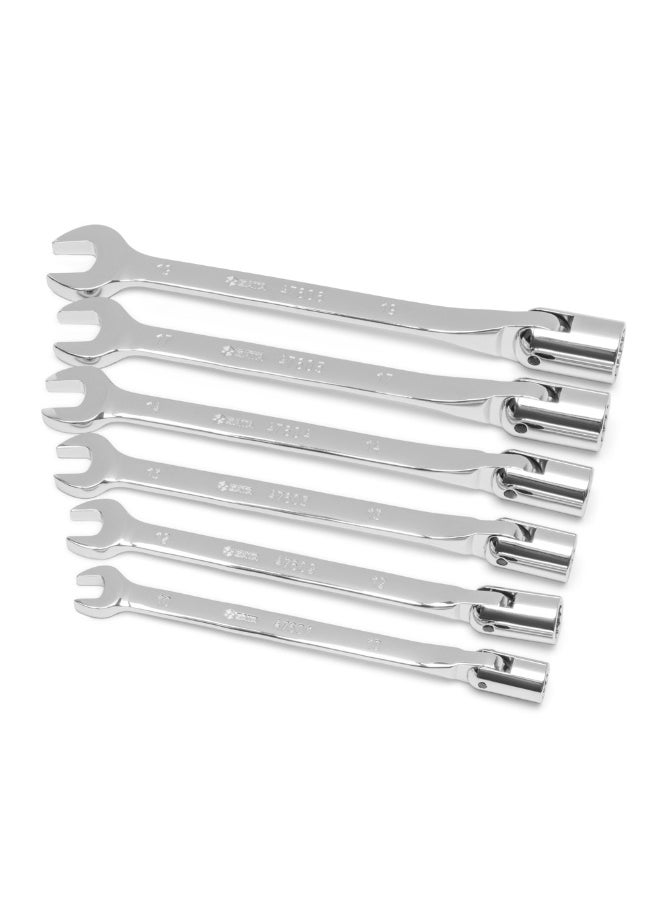 Sata SATA GL09037 6-Piece Metric Combination Flex Head Socket Wrench Set  - Image 4