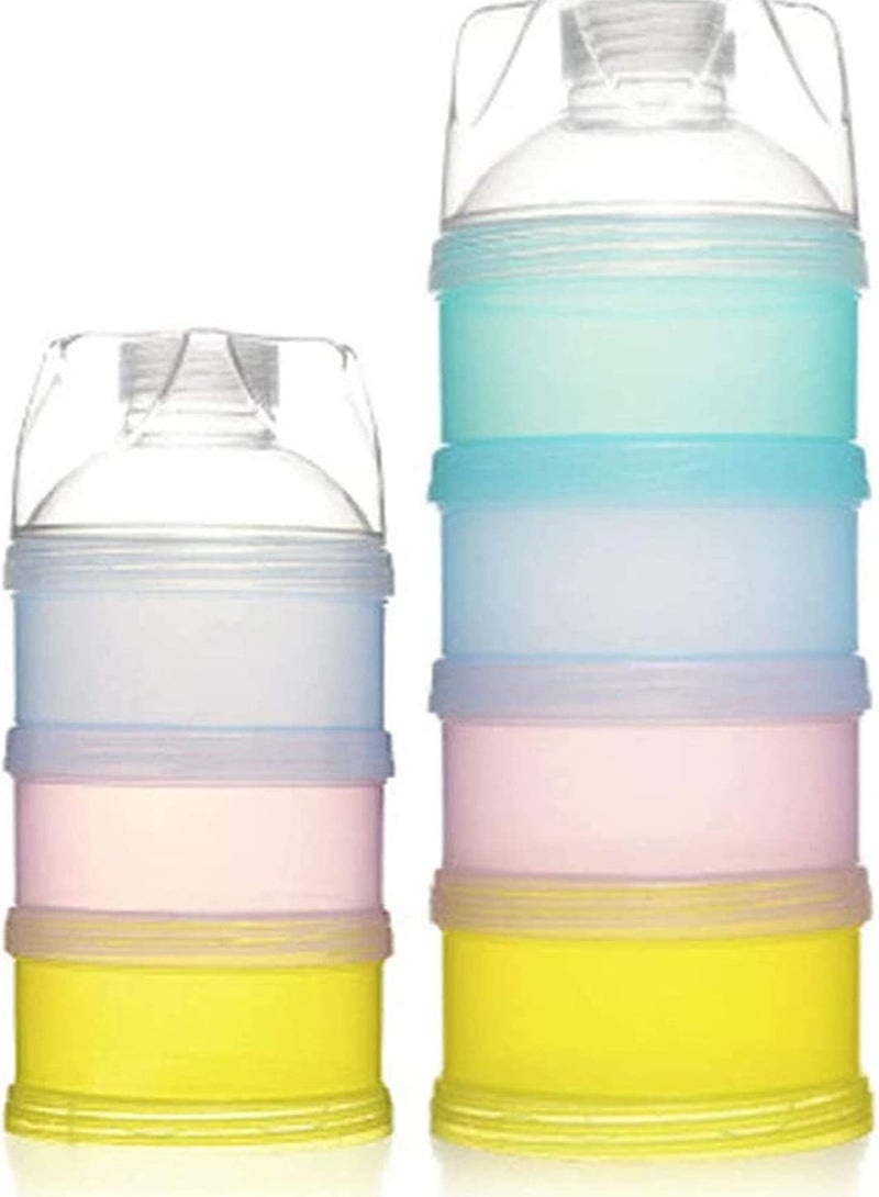 SYOSI حاوية تخزين مسحوق الحليب المحمولة صندوق ختم الطعام للسفر والأنشطة الخارجية - Image 1