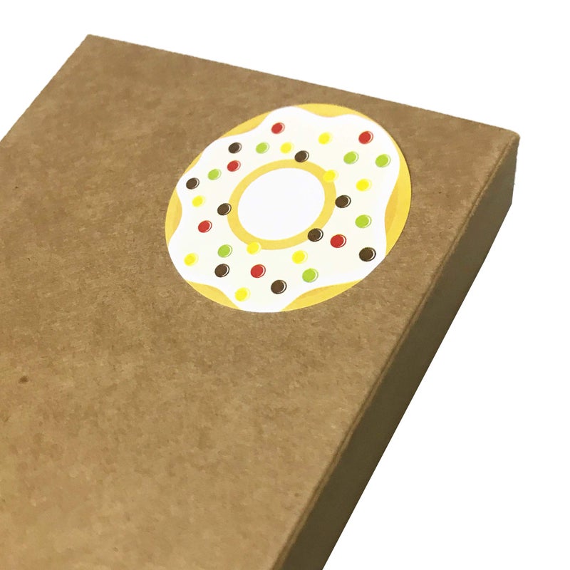 TownStix Donut Stickers Sheets Set, 1.5" - 20 Sheets, 200 Stickers - Image 5