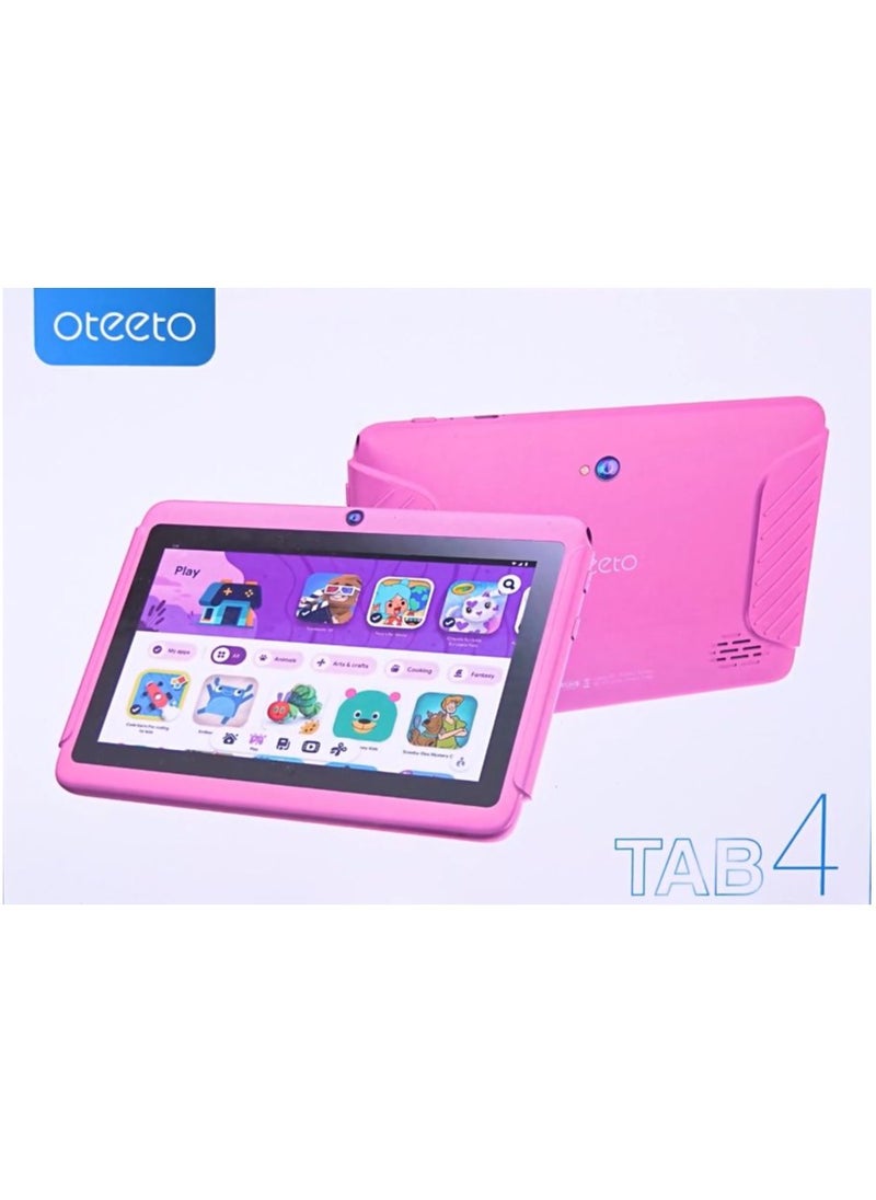 Oteeto Tab 4 Kids, 4GB RAM, 128GB ROM, 7 Inch IPS Display, 3000 mAh Battery, Toughened Glass, Android Kids 5G Wi-Fi Tablet (Green) - pzsku/ZFB345D02BAA1D4FE4957Z/45/_/1723891725/385a0df0-3055-4579-b2b7-7792713d1a66