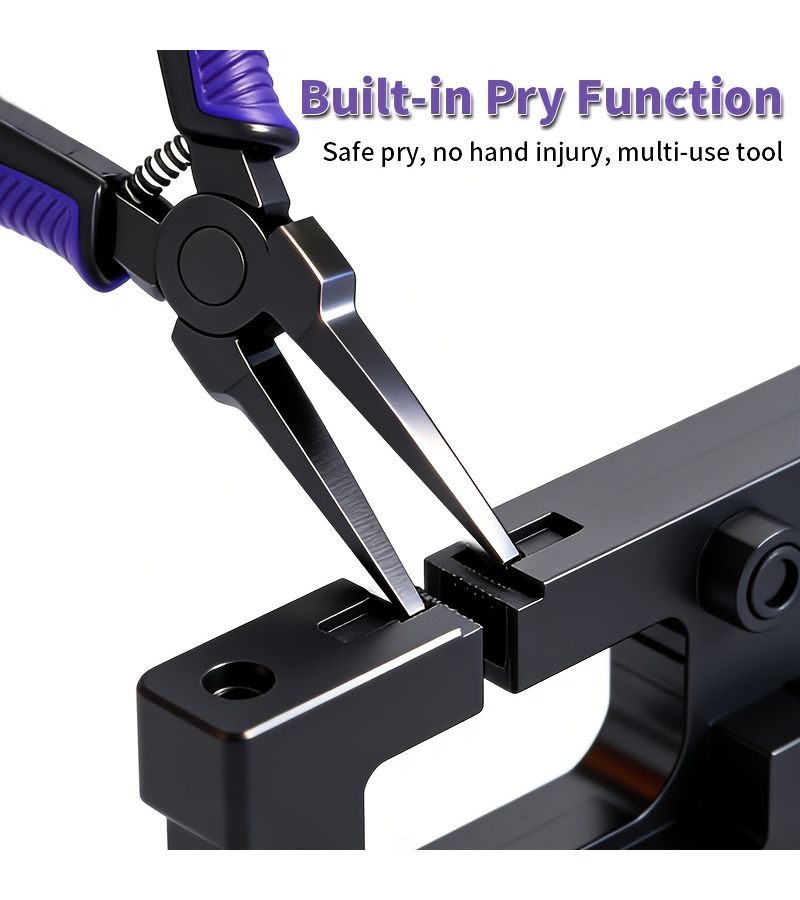 3D Print Support Removal Pliers Teflon Coated Thin Flat Jaw Spring Loaded Non Slip Grip Rust Proof Precision Tool For FDM SLA LCD 3D Printers - Image 3