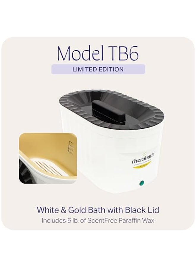 Therabath Professional Thermotherapy TB6 Paraffin Wax Bath Limited Edition White Gold Bath Helps Relieve Arthritis Muscle Stiffness for Hands Feet Body Made in USA 6 lb ScentFree - Image 3