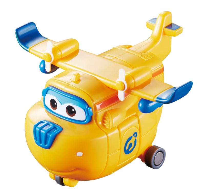 Super Wings Toys, Transformable Toys 2 Inch, Airplane Toy for Kids 3-5 Years Old, 15 Packs Transforming Jet Playset, Real Mobile Wheels, Birthday Party Supplies for Preschool Boys and Girls - Image 4