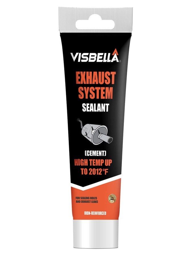 Visbella 150g Auto Vehicle Exhaust System Sealant, Non-Slumping Professional Repair Crack Adhesive Super Glue Sealer for Car Mufflers, Tailpipes, Catalytic Converters - Image 1