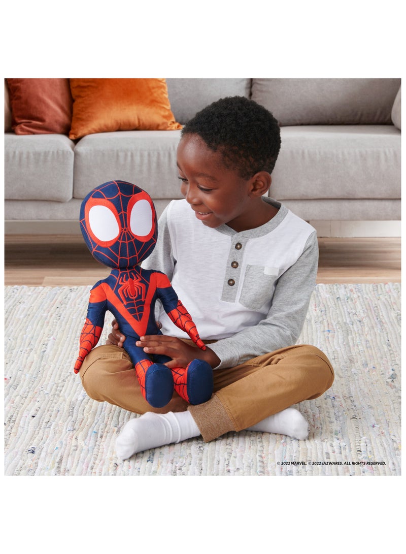 MARVEL Spidy Feature Plush My Friend Miles Morales - Image 3