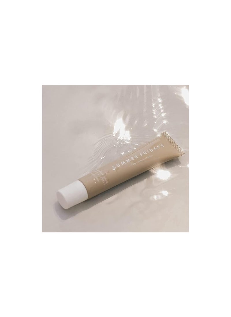 SUMMER FRIDAYS Summer Fridays Lip Butter Balm - Conditioning Lip Mask and Lip Balm for Instant Moisture, Shine and Hydration - Sheer-Tinted, Soothing Lip Care - Vanilla (.5 Oz)  - Image 4