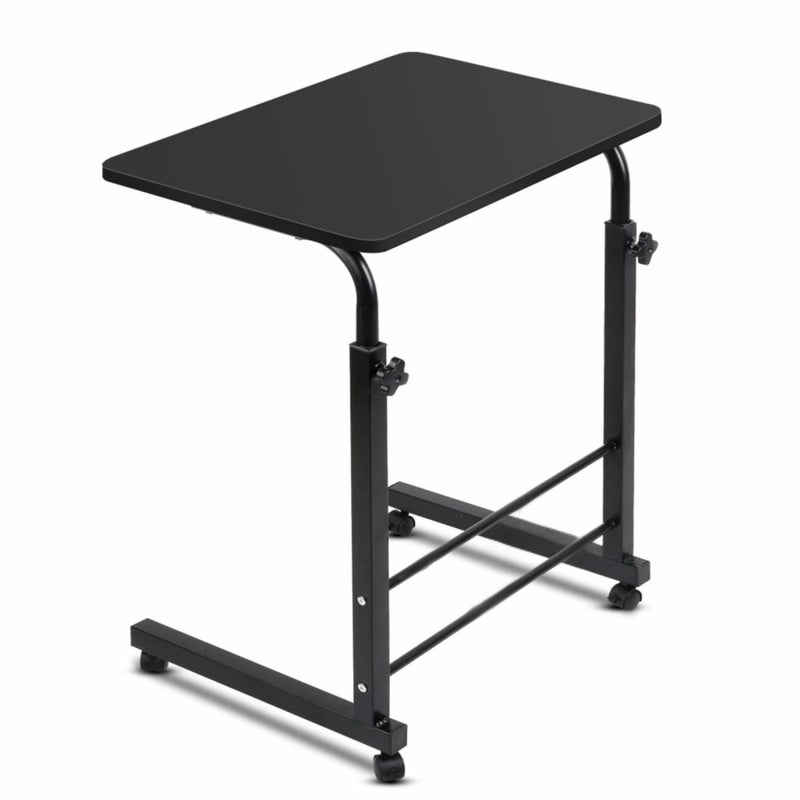 RADIANT Multi-Purpose Laptop Table, Study Table | Adjustable Height, Portable for Office, Work Form Home | DIY Table, Easy to Assemble (Black with Black Leg) - Image 5