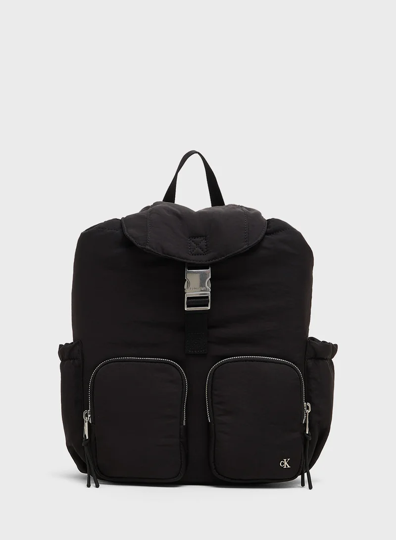 كالفن كلاين جينز Top handel zip through backpack